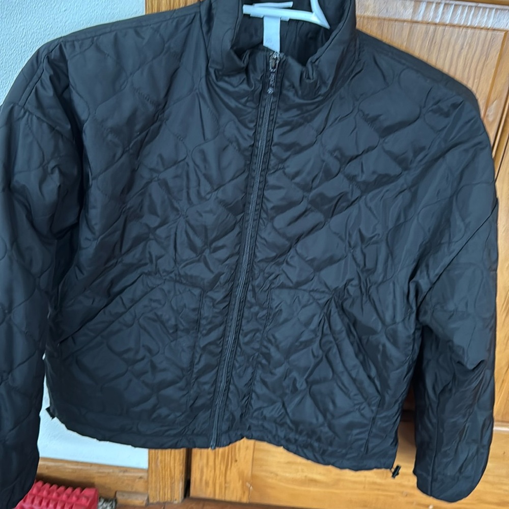 Zella Black Quilted Puffer Jacket